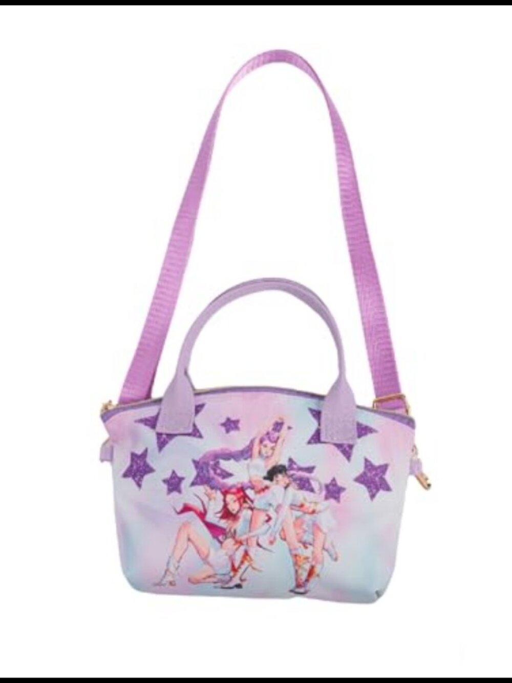 PU Leather Cartoon Sling Crossbody Bag Cute Travel Purse for Women